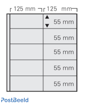 5 fogli Garant trasparenti8x125x55mm