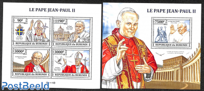 Pope John-Paul II 2 s/s