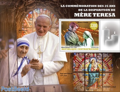 25th memorial anniversary of Mother Teresa