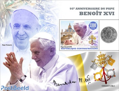 95th anniversary of Pope Benedict XVI