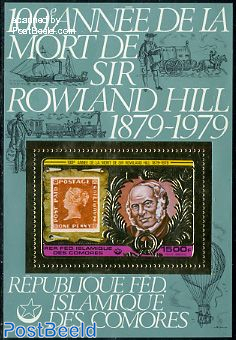 Sir Rowland Hill s/s, gold