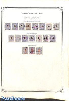 Germany, Telegraph stamps