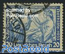 20+10Rpf, Tristan & Isolde, Stamp out of set