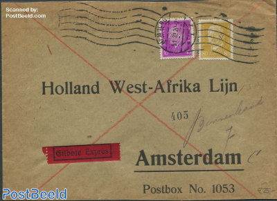 Envelope from hamburg to Amsterdam