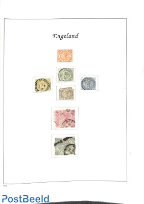 Page with Victoria Telegraph stamps */o