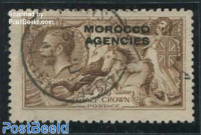 Morocco Agencies, 2/6Sh, Stamp out of set