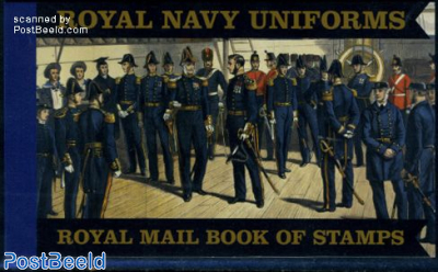 Royal Navy uniforms prestige booklet