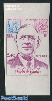 Charles de Gaulle 1v, Colour proof