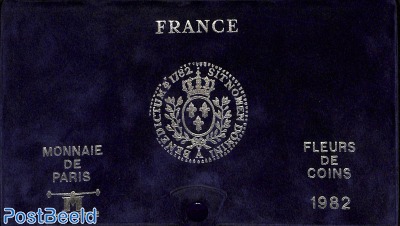 France, FDC set 1982, Monnaie de Paris
