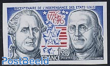 US Bicentenary 1v imperforated