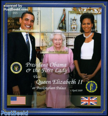 Obama meets Elizabeth 3v m/s