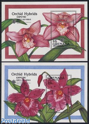 Expo 90, Orchids 2 s/s