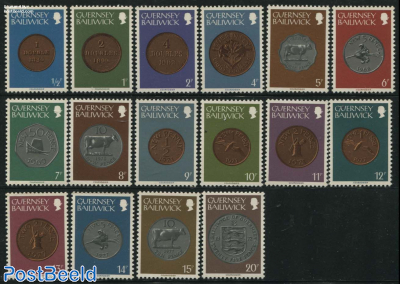 Definitives, coins 16v