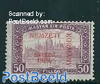 Szegedin, 50f, stamp out of set