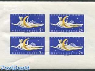 Venus flight minisheet imperforated