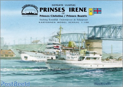 Bouwplaat Opleidingsschip Prinses Irene