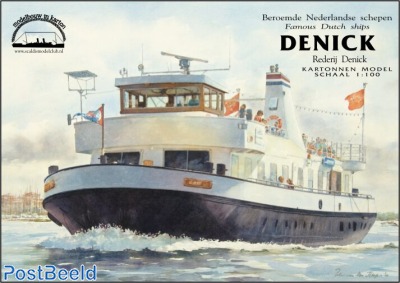 Bouwplaat Rondvaartboot Denick