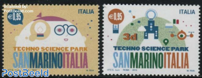 Techno Science Park 2v, Joint Issue San Marino