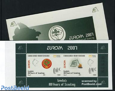 Europa, scouting booklet