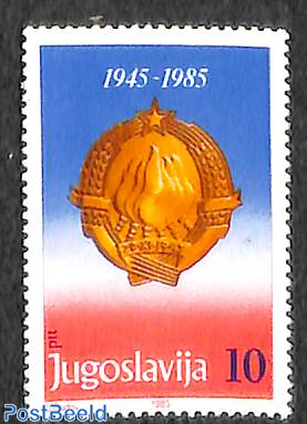 40 years Jugoslavian republic 1v