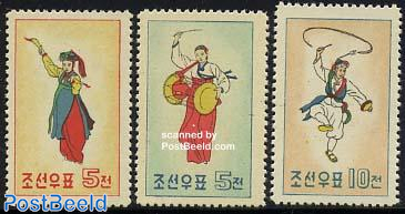 Folkloristic dance 3v