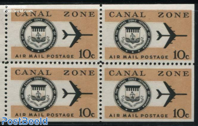 Airmail definitives booklet pane