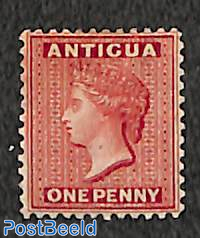 1p. Carmine, perf. 12, Stamp out of set