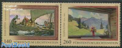 Eugen Zotow paintings 2v [:], joint issue Russia
