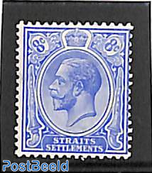 Straits Settlements, 8c, Stamp out of set