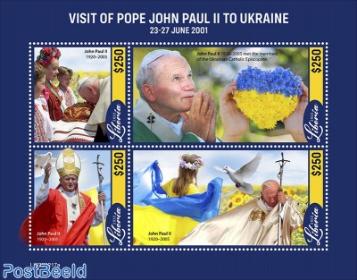 Visit of Pope John Paul II to Ukraine