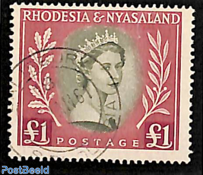 1Pound, Stamp out of set