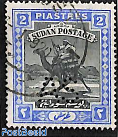 Army Service 2p, stamp out of set