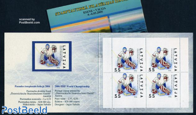 World Cup Ice Hockey booklet