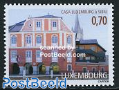 Casa Luxemburg in Sibiu 1v, joint issue Romania