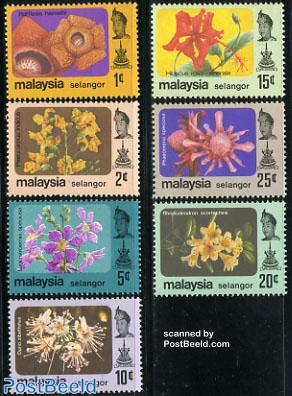 Selangor, flowers 7v