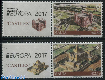 Europa, Castles 2v+tabs