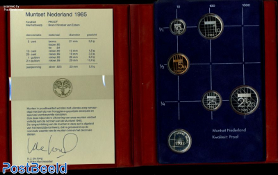 Yearset 1985 Netherlands Proof