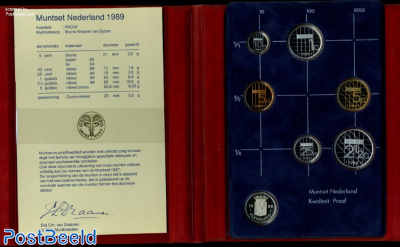 Yearset 1989 Netherlands Proof