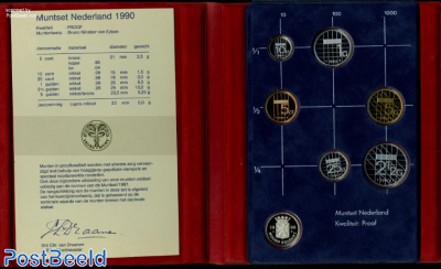 Yearset 1990 Netherlands Proof