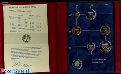 Yearset 1992 Netherlands Proof