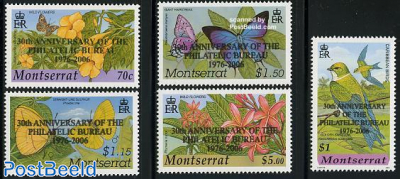 30 years Philatelic bureau 5v