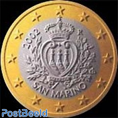 1 euro 2002 San Marino