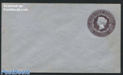 Envelope 6p, flap stamp type 3
