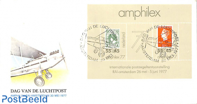Amphilex 1977, Aviation day, cover with s/s