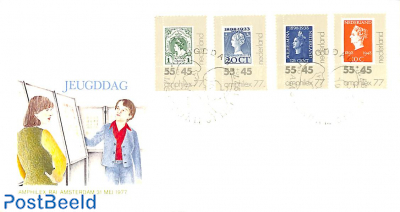 Amphilex  1977, Youth Day, cover with set