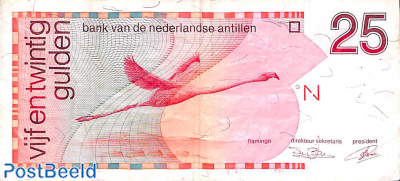 25 gulden 1.1.1990