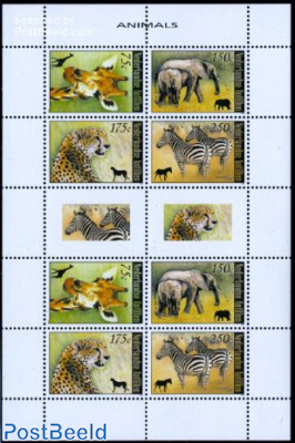 Animals minisheet (with 2 sets)