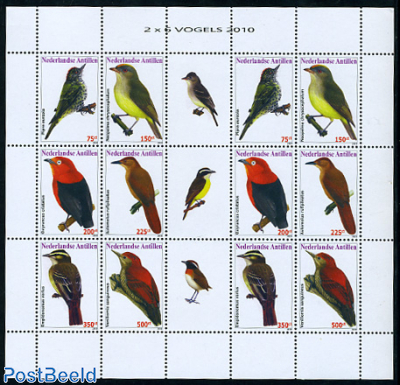 Birds minisheet (with 2 sets)