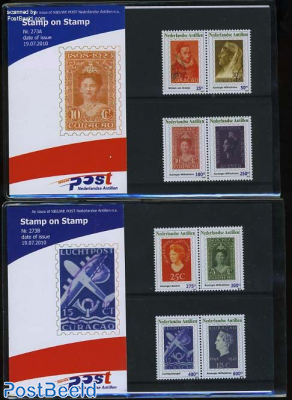 Stamps, presentation pack 273A+B