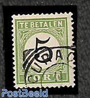 Postage due 5c, type III, Stamp out of set